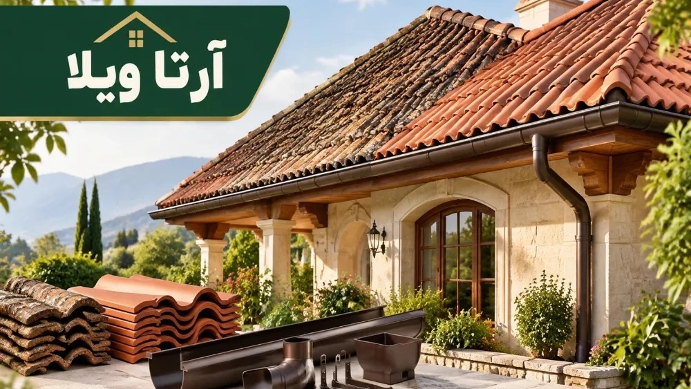 تعمیر سقف آبرو و بازسازی شیروانی‌های قدیمی در تهران
